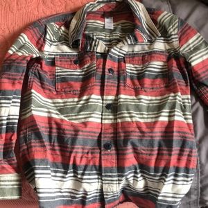 Tea brand long sleeve button down